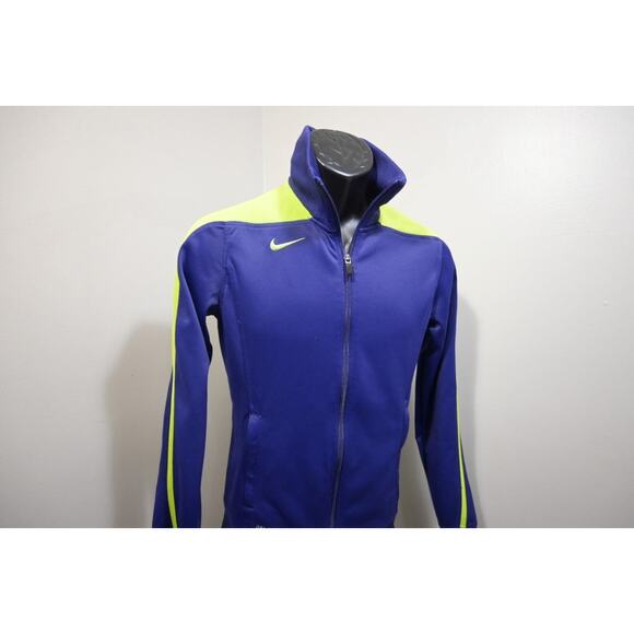 Nike Athletic Jacket Full Zip Dri Fit Performance Womens Size SMall - Picture 3 of 9
